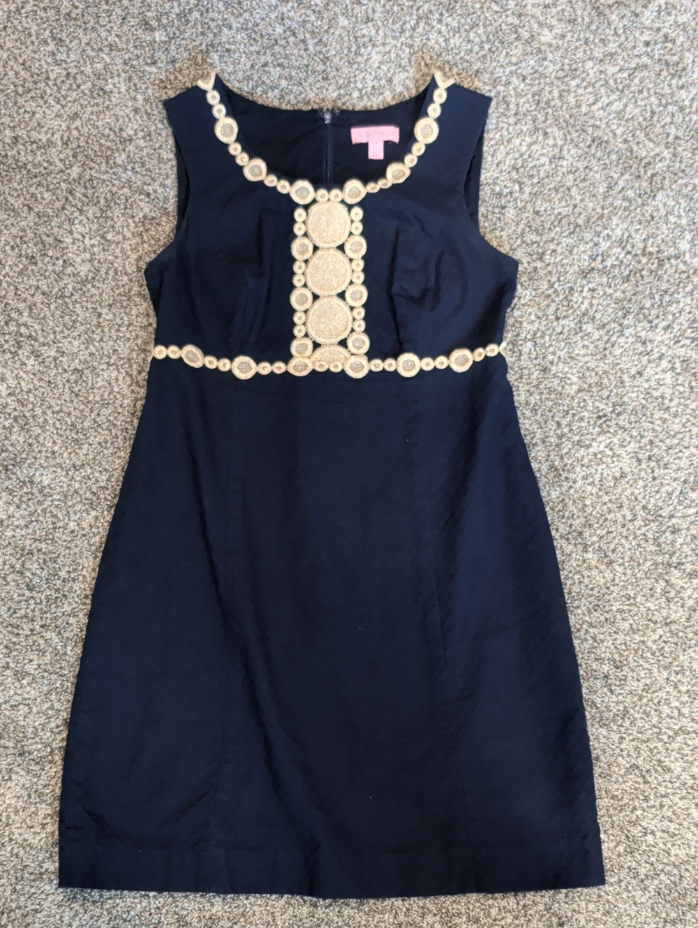 Lilly Pulitzer Rosie Shift Dress, True Navy
